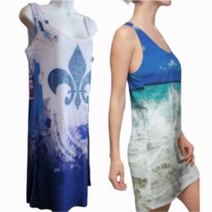 S & R Dress with Rhinestones details